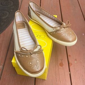 Slip on Joan and David